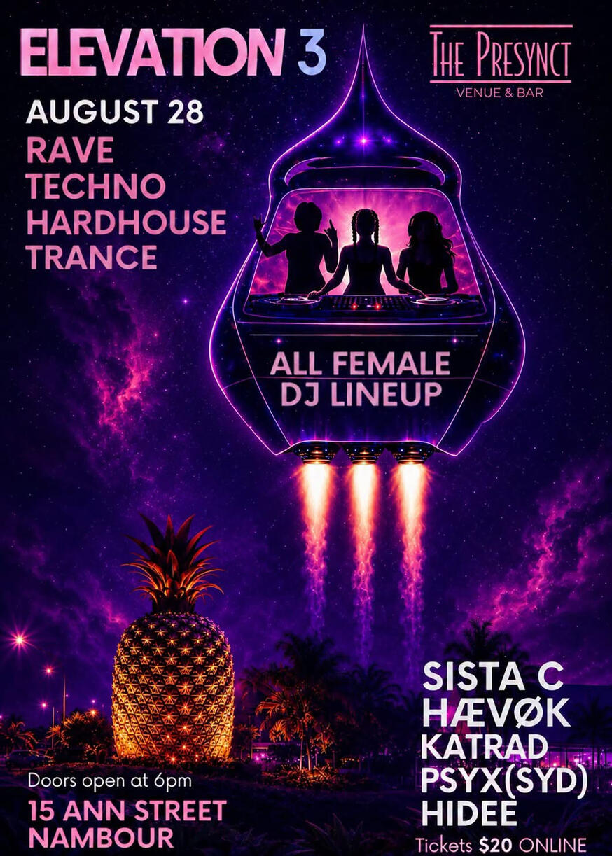 Elevation 3 Resident DJ All Female Hard Dance Hard House Hard Techno